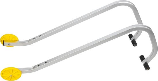 ALDORR Aluminium Nokhaak Met Wielen - Geschikt Voor Alle Ladders