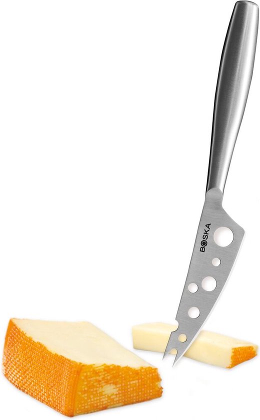Boska Kaasmes Halfzacht Copenhagen Nr.2 - Kaasmes zachte kaas - Briemes - 230 x 30 x 17 mm - Kaasmes die niet plakt - Kaasmesje - Vaatwasserbestendig - Keukengerei - Keuken accessoires - 10 jaar garantie