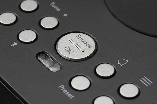 Roberts Radio Ortus DAB Charge Klok Analoog & digitaal Zwart