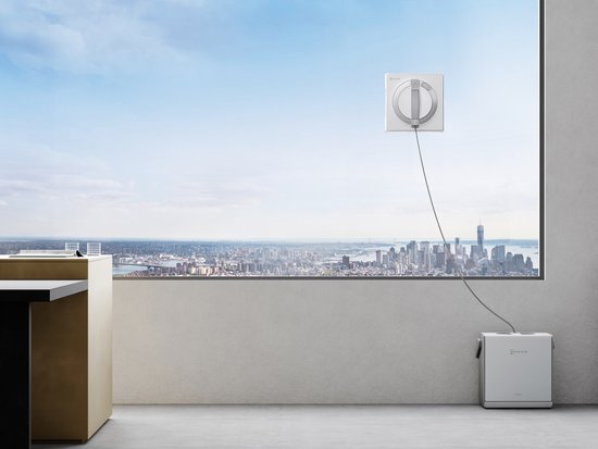 ECOVACS - WINBOT W2 Pro Omni EU - Automatische ruitenreinigingsrobot - Robot ramen lapper - Slimme reinigingstechniek - ramen, douchedeuren - Ruitenreiniger
