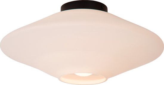Lucide TREVOR - Plafonnière (Plafondlamp) - Ø 42 cm - 1xE27 - Opaal