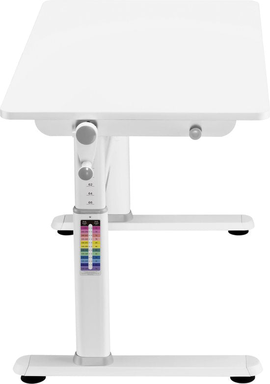 Kinderbureau tekentafel - ergonomisch in hoogte verstelbaar - schooltafel
