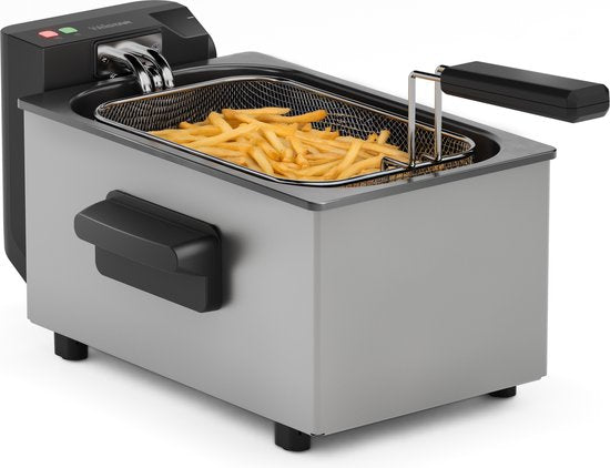 Tristar Frituurpan 3 liter - FR-9327 - Friteuse 2000W - Kijkvenster - RVS
