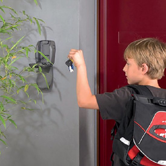 MasterLock 5415EURD Sleutelkluis – Centraal opbergen van sleutels - Weersbestendig - 13.2x10.5x4.3 cm