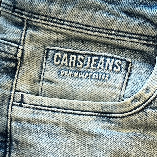 Cars Jeans Heren BLAST Slim Fit BLUE BLACK - Maat 36/34