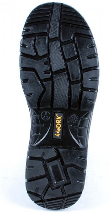 4WORK 4W12 Zwart Hoge Werkschoenen S3
