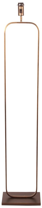 Bronzen Vloerlamp Stang 4740BR, klassieke metalen vloerlamp met kantelbare functie en afmeting 147 cm hoog, robuust ontwerp van Steinhauer