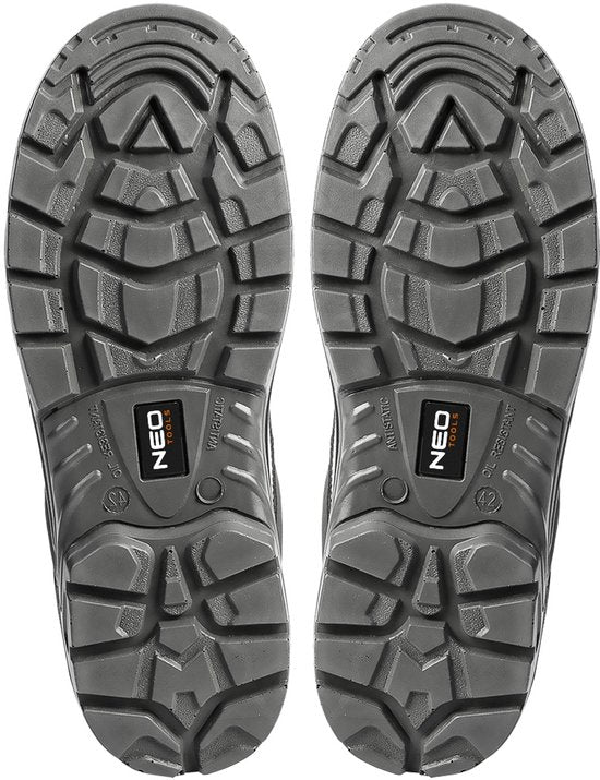 Neo Tools heren veiligheidslaarzen klasse S3 SRC, waterdicht WR, slipvast| Versterkte werkschoenen met Kevlar binnenzool, antistatische binnenzool, zonder metalen elementen, penetratiebestendig