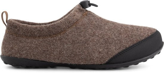 Travelin' Back2Home Dames - Pantoffels - Wol - Bruin - maat 43