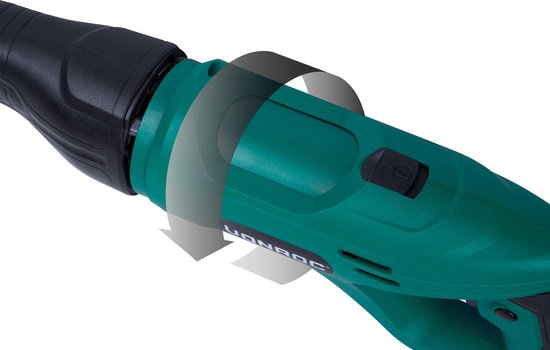 VONROC Reciprozaag – 900W – Draaibaar handvat – Incl. 3 zaagbladen voor hout & metaal