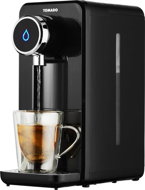 Tomado TWD2501B Heetwaterdispenser - 2.5L - kunststof - BPA vrij - 2600W - 14x24.20x30.20 cm - Zwart