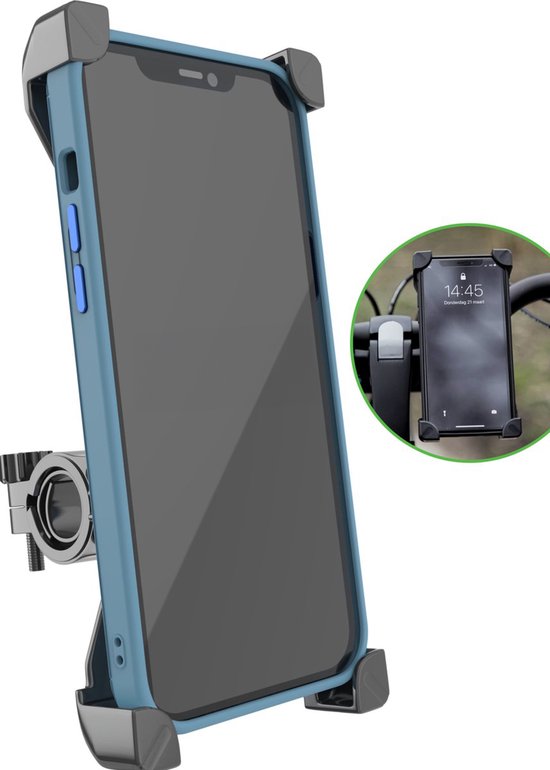 iSetchi Telefoonhouder - Fiets & Scooter - Anti-Schok