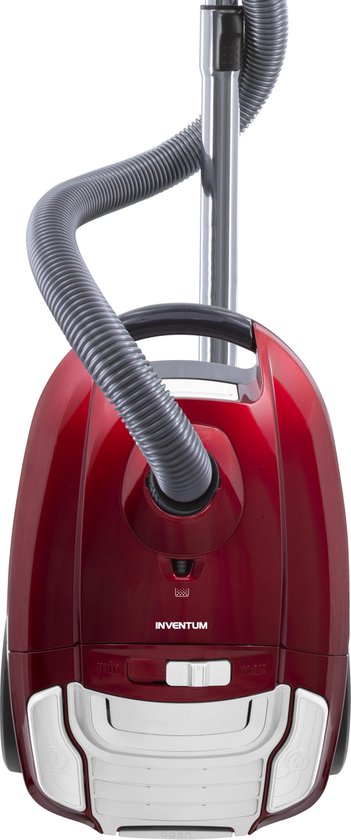 Inventum ST306RZA - Stofzuiger met zak - 3 liter - HEPA 13 - Snoerlengte 7 meter - Rood