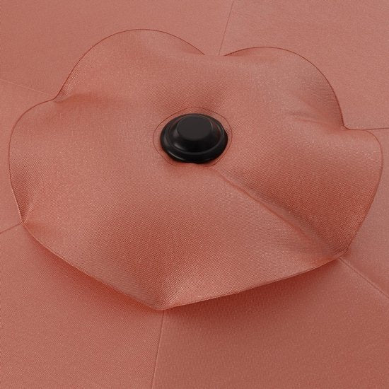 Kingsleeve Parasol Tahitit Ø300cm – Slinger & Kantelbaar - Terracotta