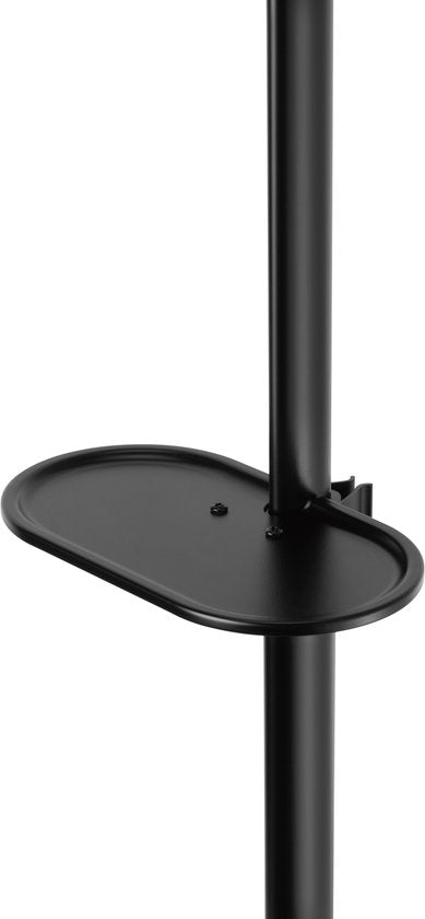 VDD - Beamer Statief - Beamer Beugel - Beamer Standaard - Projector Statief - Beamer Houder - Beamer Tafel - Mediaplank - Kantelbaar - Hoogte Instelbaar - Zwart