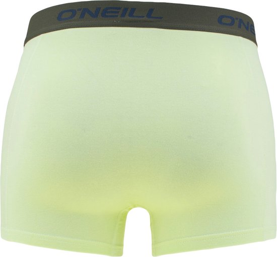 O'Neill heren 3P boxers ikat & effen groen - Maat S