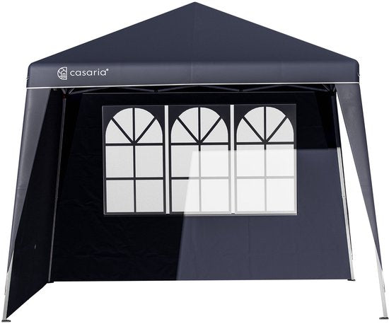 Casaria Partytent Zijwanden - Waterdicht - 300 x 300 cm - Antraciet