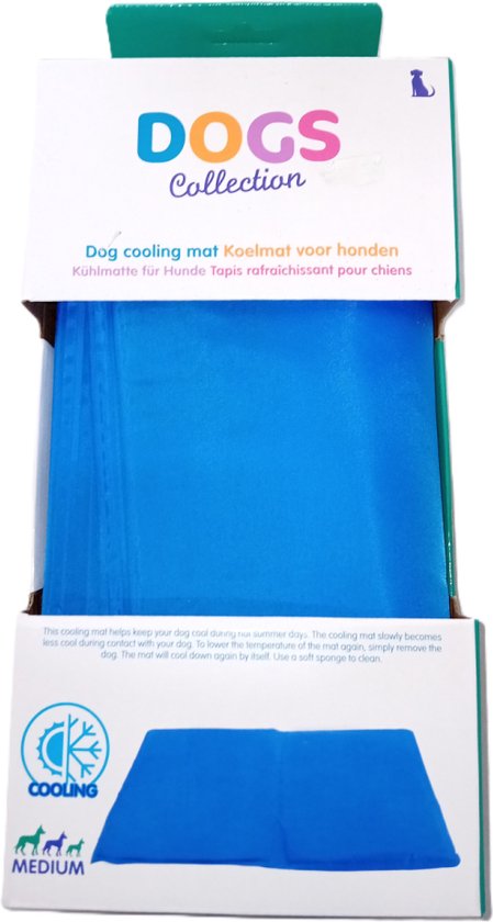Koelmat Voor Honden - 65x50 cm - Blauw