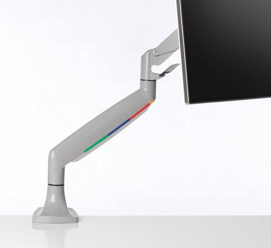 Kensington SmartFit One-Touch Dubbele Monitorarm - Voor 2 Schermen - In Hoogte Verstelbaar - Voor 13 - 32" & tot 9 KG - Grijs