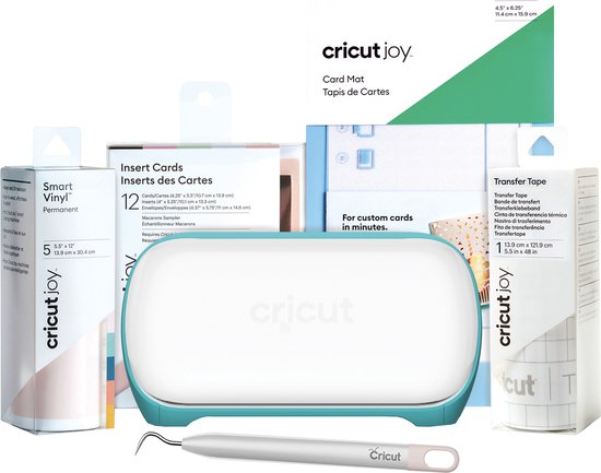 Cricut Joy Starter Bundle Ontwerpset voor snijplotter Snijbreedte 11.4 cm