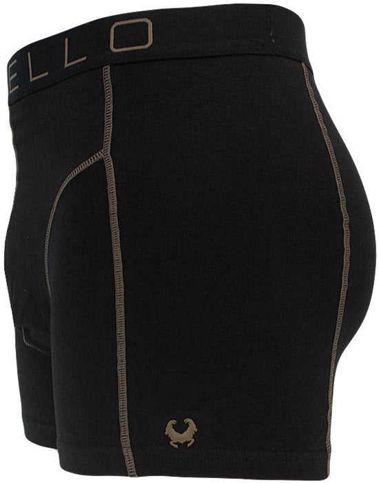 Cavello - 2-pack Boxershorts Zwart / Pepita Print - S