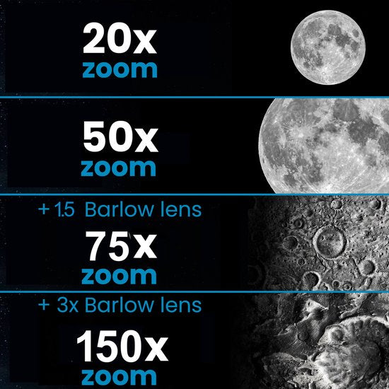 ODESSEY Milky Way Edition Reflector Telescoop - 150X Zoom