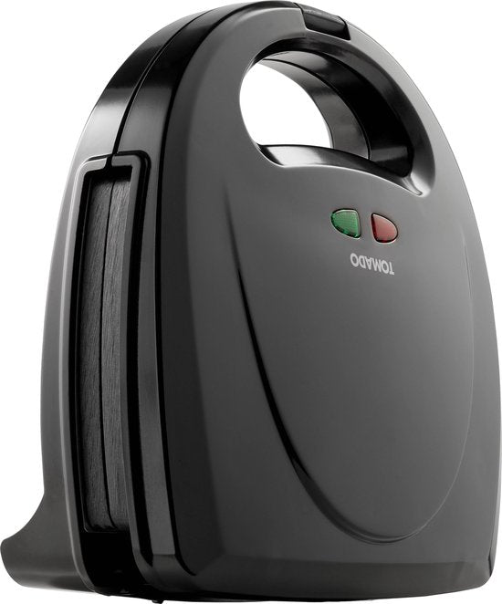 Tomado TGM2000B - Multigrill 3 in 1 - Inclusief tosti en wafelplaten - 750 watt - Zwart
