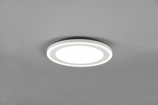 Reality - LED Plafondlamp - Plafondverlichting - 24.5W - Natuurlijk Wit 4000K - Rond - Wit - Kunststof