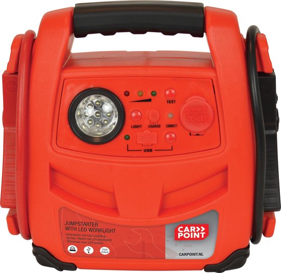Carpoint Jumpstarter 12V/7AH 2in1 LED 250A