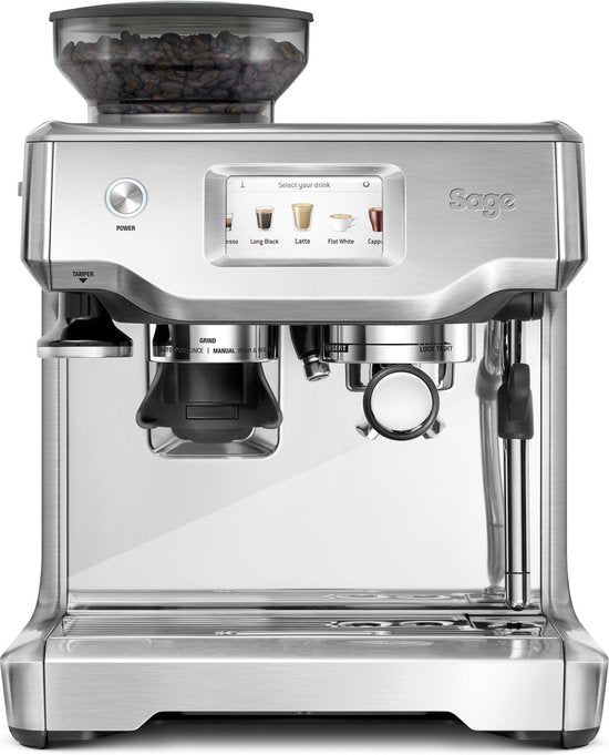 Sage the Barista Touch™ Geborsteld RVS Pistonmachine