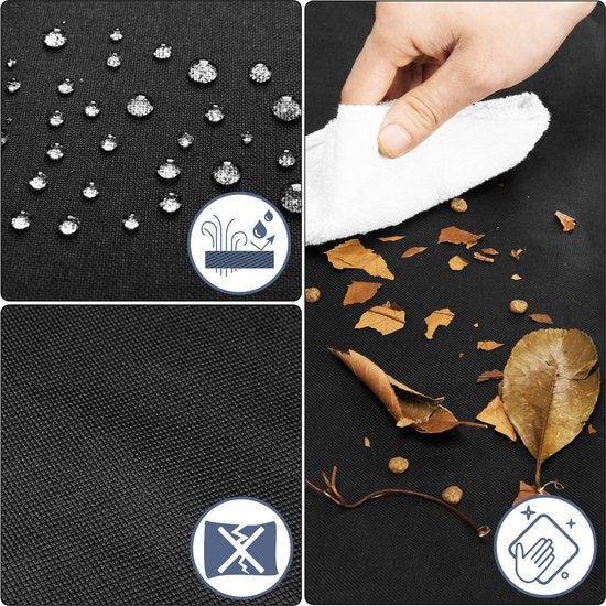 Kingsleeve Autostoelhoes Universeel - 600D Oxford – 1 Stuks Zwart