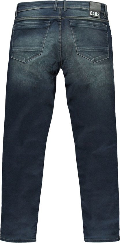 Cars Jeans Henlow Regular Fit Herenjeans – W36 L32 – Comfortabel Elastisch Denim – Gewassen Look