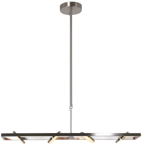 Hanglamp Soleil 3516ST Staal 4000 Lumen | Hoogte instelbaar | Steinhauer | Design en functioneel binnen verlichting