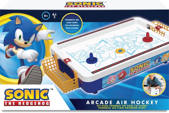 A Ambassador® Sonic Airhockey - Airhockey tafel - Tafelmodel - Het grote Speelgoedboek 2025