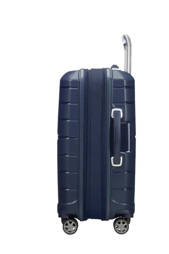 Samsonite Reiskoffer - Flux Spinner 55/20 Uitbreidbaar (Handbagage) Navy Blue