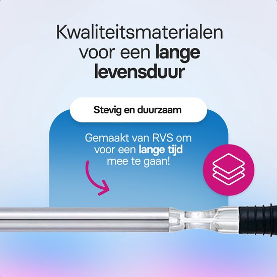 Roegaarden wijnkoeler stick - Wijnkoelers - Inclusief schenktuit - Inclusief stopper