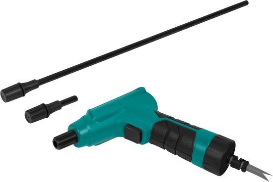 VONROC Accu drukspuit 10 liter – Geïntegreerde 4V accu - Incl. 2 spuitlansen, schouderbanden en USB-C laadkabel