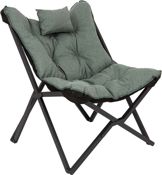 Bo-Camp - Industrial - Relaxstoel - Brandon - Cationic - Groen