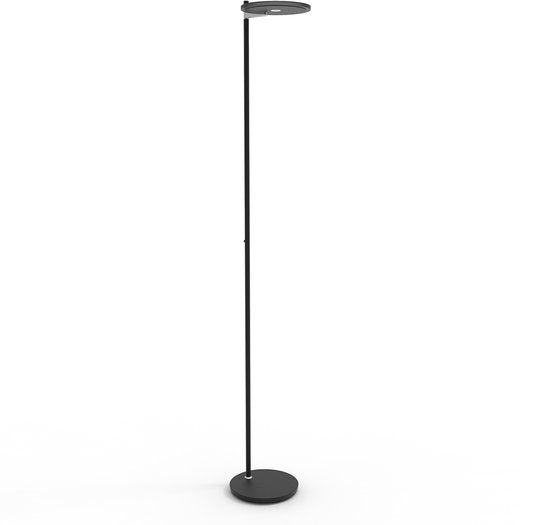 Steinhauer vloerlamp Turound - zwart - metaal - 27 cm - ingebouwde LED-module - 2993ZW