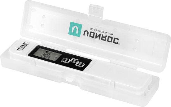 VONROC DI-Puurwaterfilter – Deïonisatiefilter - alternatief osmose water - Incl. 4.5L mengbedhars, TDS-meter, slang en koppelingen