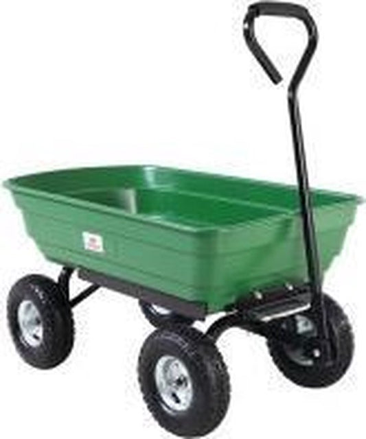 Gardebruk Tuinkar - met Kiepfunctie 103,5x51x92,5cm - Groen
