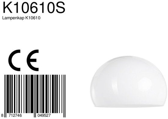 Steinhauer - Lampenkap - Rond 38 cm - Kunststof - Wit