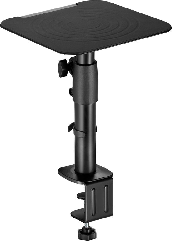 VDD Gaming - Speaker standaard - Zwart - 2 stuks - 25x25x73 cm