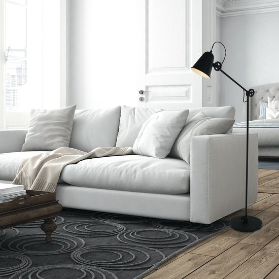 Vloerlamp Anne Lighting Dolphin - Zwart