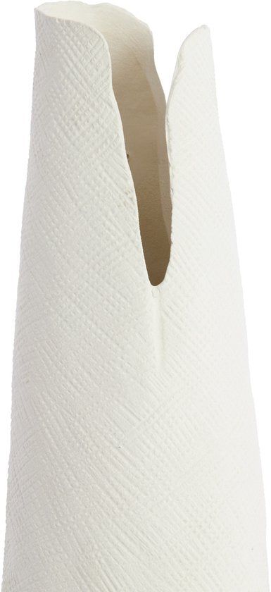 Light & Living MESA keramieken vaas in crème – 19,5x19x92 cm