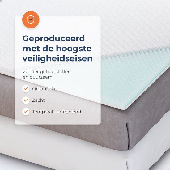 Best Life Topper Matras 160 x 200 cm - Matrastopper - Topdekmatras 8 CM