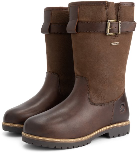 Travelin' Vadso Dames - Outdoorlaarzen - Waterdicht - Donkerbruin - Maat 39