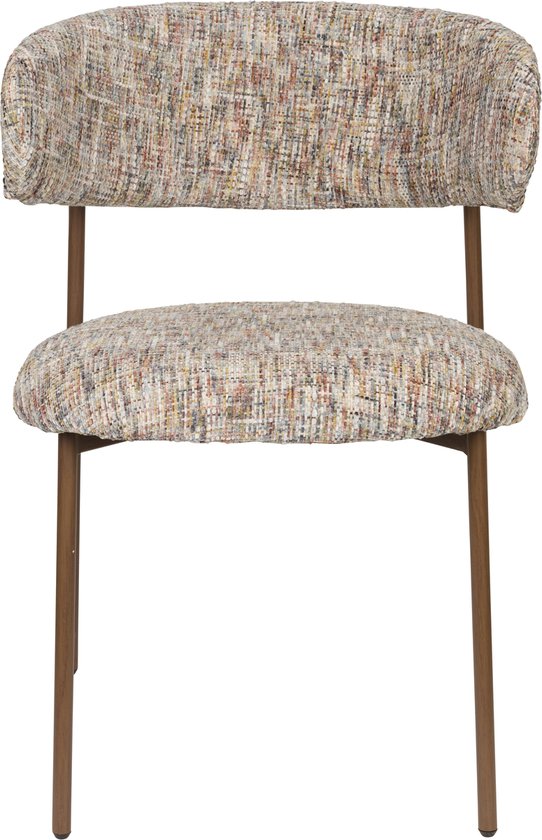 Housecraft Living Claes Eetkamerstoelen Gemêleerd Multi - Set van 2