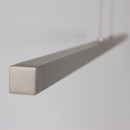 Minimalistische stalen hanglamp Danske 2745ST - 114 cm, uitschuifbaar, in hoogte verstelbaar - Mexlite