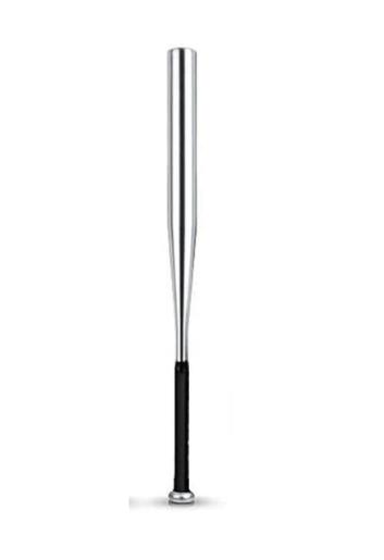 HELDENWERK - Honkbalknuppel - Aluminium - Zilver - 79 cm - Met Anti-slip Grip & Draagtas - Lichtgewicht & Robuust - Ideaal voor Training & Zelfverdediging